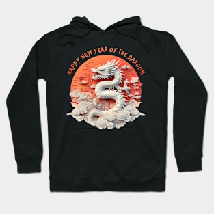 Fantasy Dragon: Happy New Year of the Dragon! Hoodie